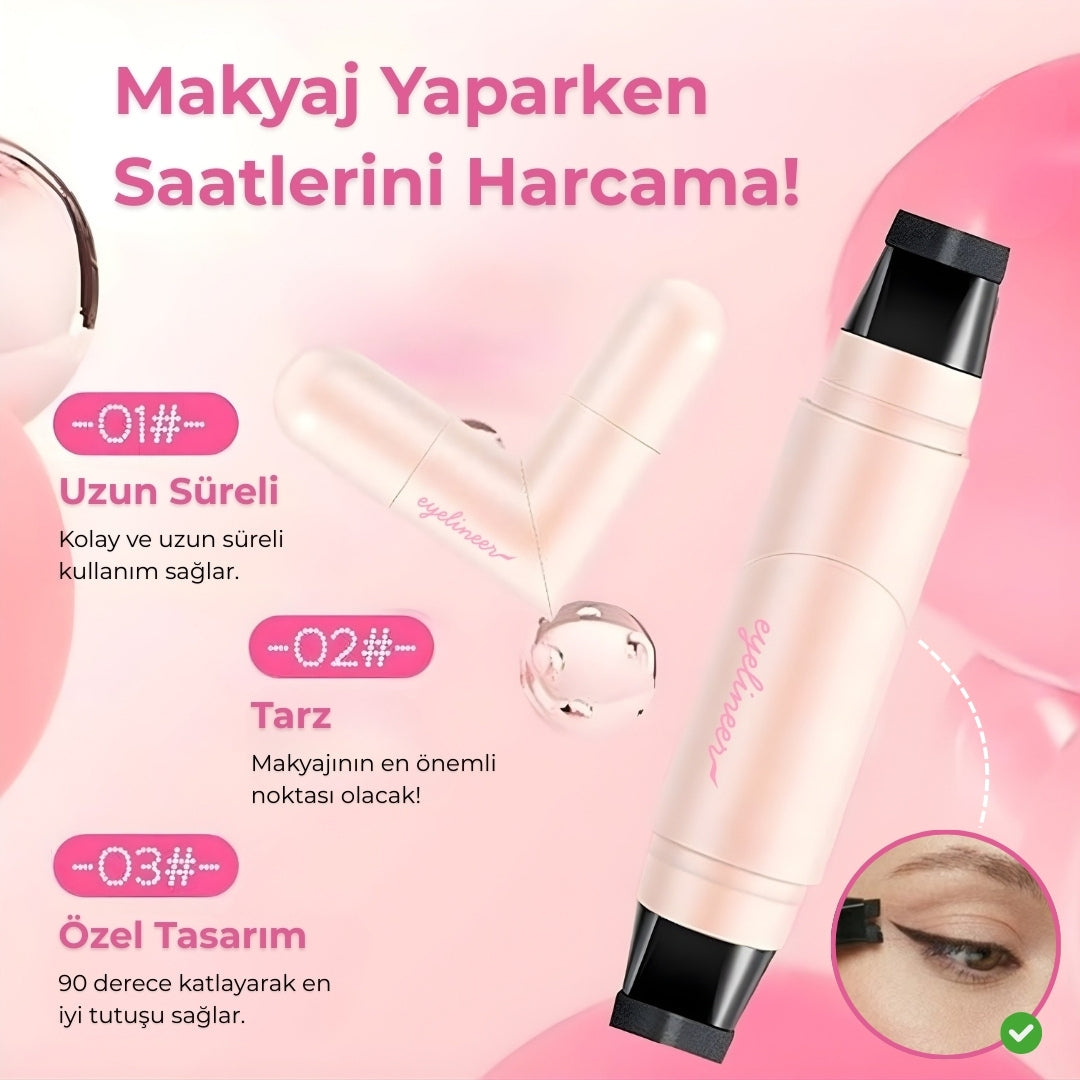 Kolay ve Hızlı Eyeliner Stamp